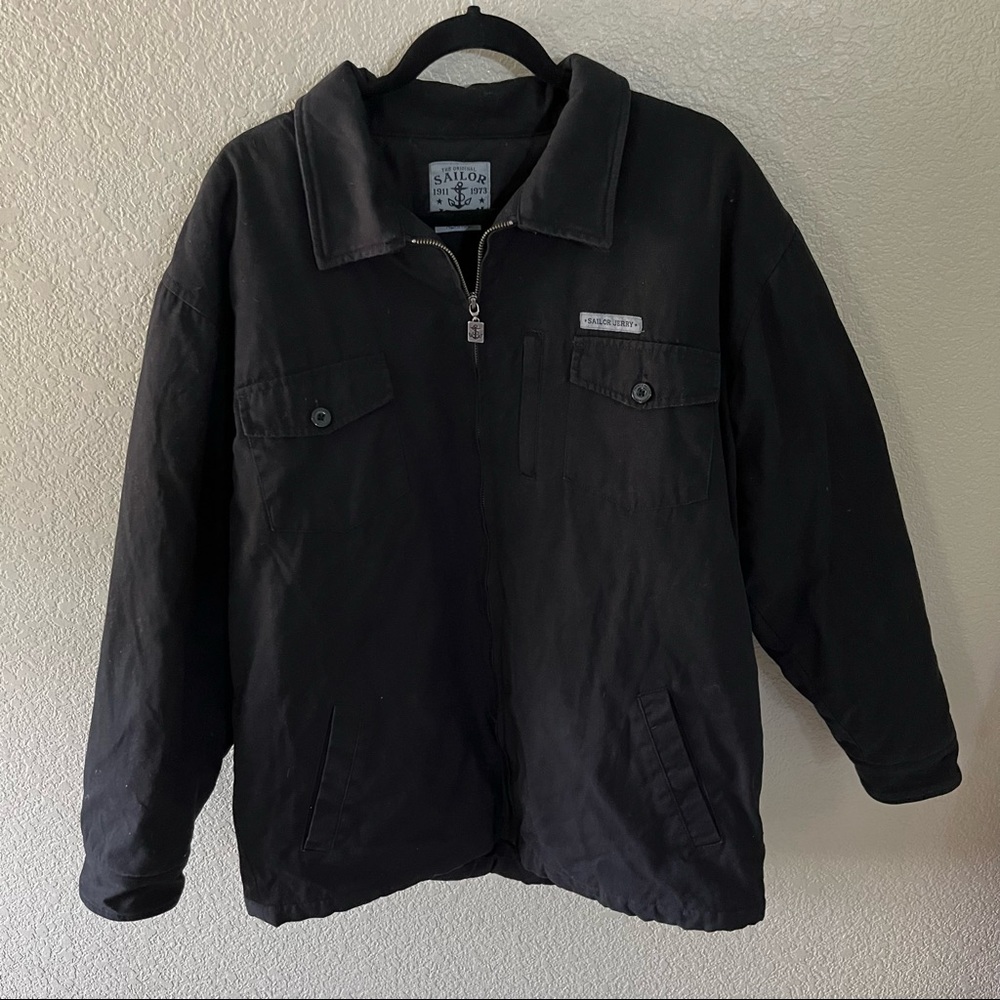 Men’s Sailor Jerry black jacket in size XL